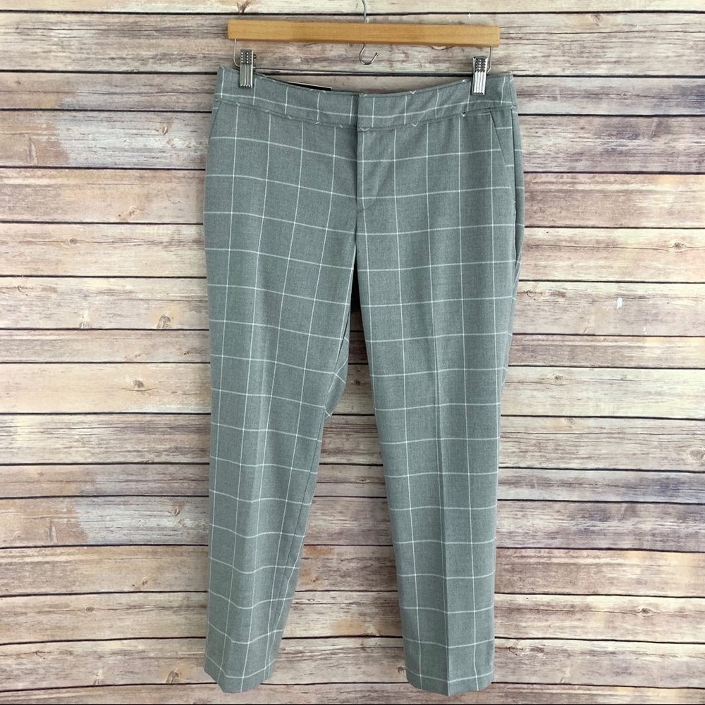NWT Banana Republic Windowpane Martin Fit Pants